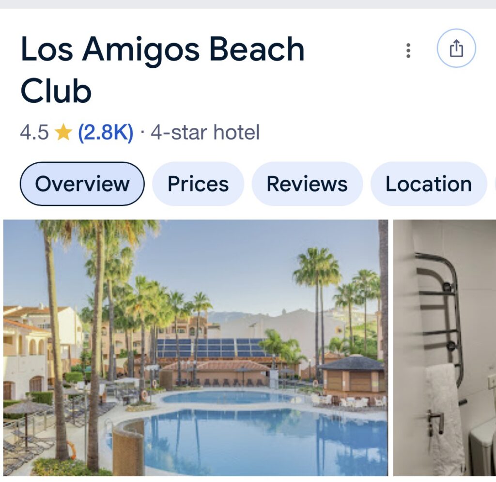 Los Amigos Beach Club Malaga Spain oceanfront