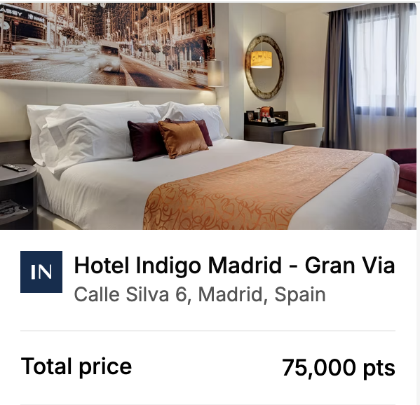 Hotel Indigo Madrid Gran Via hotel room